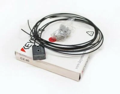 KEYENCE CZ-40 Fiber Optic Sensor New ⊕IK - Image 1 of 4