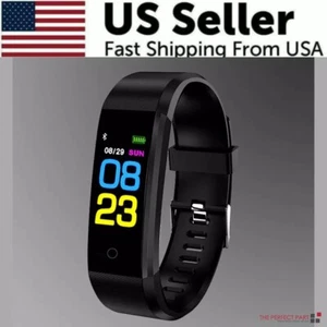Fitness Smart Watch Activity Tracker Heart Rate For Women Men Oxygen BP Monitor - Picture 1 of 10