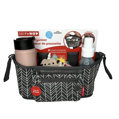 Organizador Cochecito Skip Hop Grab and Go Gris/Blanco NUEVO Gris Pluma Foto 1 de 4