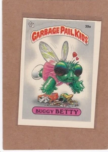 1985 Topps Garbage Pail Kids Buggy Betty #39A VGEX *A34769 - Bild 1 von 1