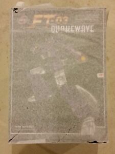 2012 Fanstoys Fans Toys Quakewave Masterpiece Transformers Shockwave FT-03 1ST
