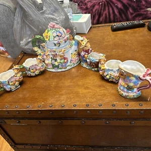 Set da tè in ceramica marca Mercuries", 1999 incompleto - Foto 1 di 11