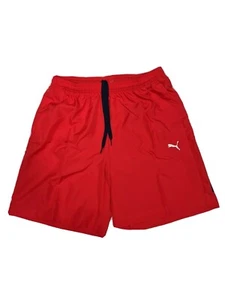 NUEVOS Pantalones Cortos de Playa Puma Alto Riesgo Rojos para Hombre Talla Grande #WN1 - Imagen 1 de 7
