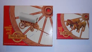 WAGON MASTER Scale Models - Conestoga Wagon and Ox Team - Picture 1 of 3