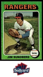 1975 Topps #567 Jim Sundberg mini - Picture 1 of 2