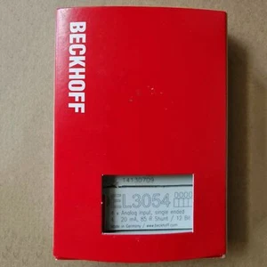 One Beckhoff EL3054 EL 3054 Automate PLC Module New In Box FEDEX DHL Shipping - Picture 1 of 1