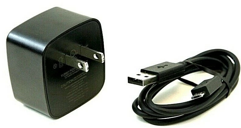 Motorola Oem 15W TurboPower Wall Charger with Original Micro & Type-C Cable - Image 1 of 4