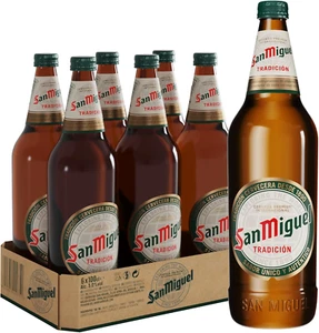 San Miguel Especial, Birra Bottiglia, Cassa, Pacco Da 6X100Cl - Imagen 1 de 4