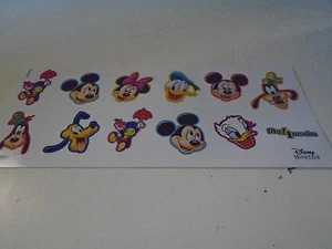 Walt Disney Meine 4 Vier Filme Aufkleber Club Mickey Minnie Mouse Donald Duck Goofy - Bild 1 von 1