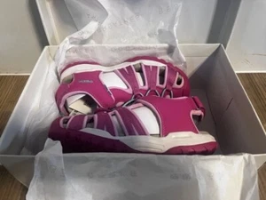 Geox Baby J Borealis Girl B Fisherman Sandal, Fuchsia/Pink, Size UK3 - Picture 1 of 4
