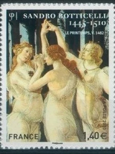 2010-TIMBRE ADHESIF FRANCE NEUF**/BOTTICELLI - LES TROIS GRACES - STAMP.Yt.509 - Foto 1 di 1
