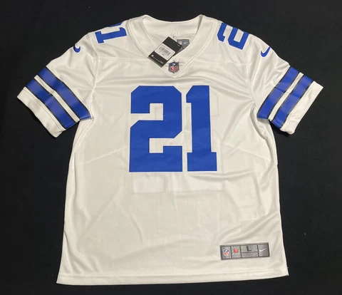 Nike Dallas Cowboys Elliott Limited Stitched Men Jersey Size Large $160 Retail Cover