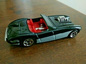2000 Hot Wheels Austin Healey Black Silver #092 G2 - Picture 1 of 8