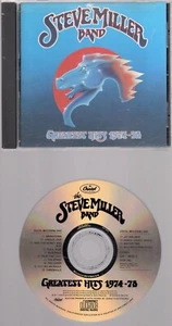Greatest Hits: 1974-78 By Miller, Steve (CD, 1990) Capital Records - Picture 1 of 2