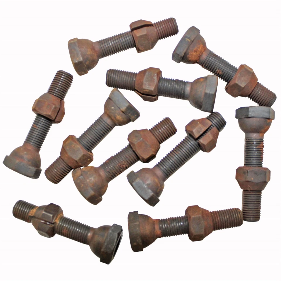 NUEVO Juego de 10 tornillos de golpeteo con tuercas Harley-Davidson Sportster 1957+ 18554-57T Foto 1 de 1