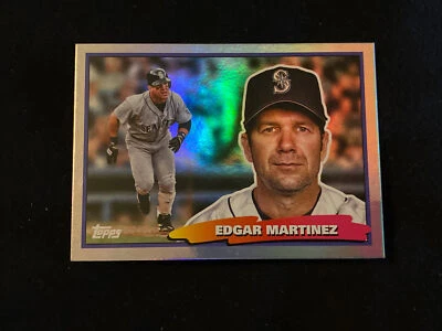 2022 Topps Archives 1988 Big Foil Edgar Martinez #88BF-32 Seattle Mariners - Image 1 of 2