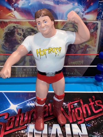 Rowdy Roddy Piper Variant w/ Brown Boots + Kilt (1984 Series 1) 8" Figure (VG) Cover