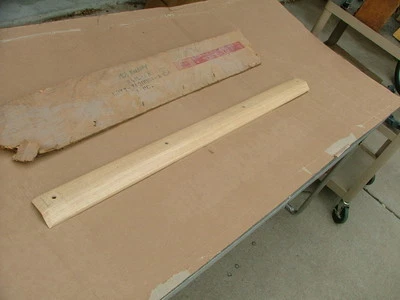 Mercury Meteor 1963 camioneta puerta acabado riel, izquierda, ¡nuevo! Panel “madera” Foto 1 de 4