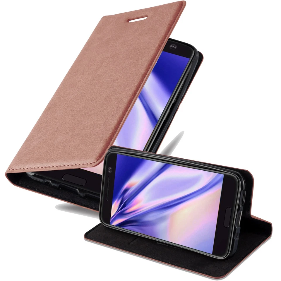 Custodia per HTC ONE M10 Portafoglio Cover Ecopelle Magnetica Libro - Immagine 1 di 1