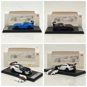Hone Model 1:64 Dodge Viper ACR Racing Sports Diecast Model Car Collection - Foto 1 di 16