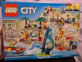 LEGO CITY: 60153 People Pack Fun At The Beach FACTORY SEALED