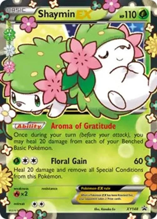 Shaymin EX - XY148 - Pokemon XY Promo Tarjeta Ultra Rara SELLADA CASI NUEVA Foto 1 de 1