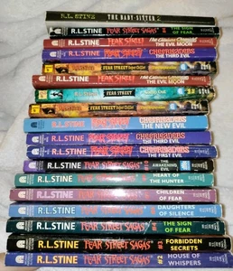 R. L. Stine Fear Street SAGAS Paperback Lot 18 Mixed FEAR STREET  1st Printings - Bild 1 von 7