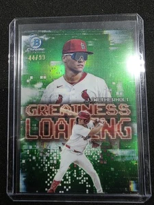 2025 BOWMAN GL-17 JJ WETHERHOLT GREATNESS LOADING GREEN REFRACTOR CARDINALS /99 - Picture 1 of 2
