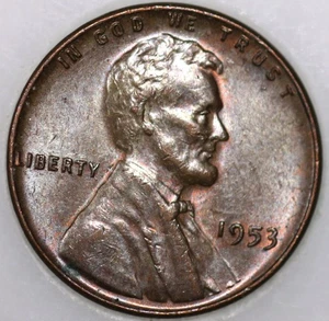 * 1953-P Wheat Cent, Popular Collector Coin, Uncirculated As Shown - Picture 1 of 2