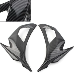 Carbon Fiber Turn signal Panel Cover Fairing Cowl For KAWASAKI NINJA 400 2018-23 - Picture 1 of 11