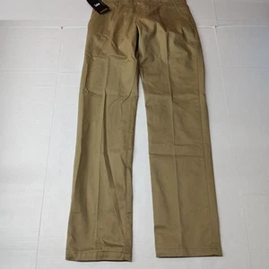 Lee Extreme Motion Pants Men's 28x32 Taupe Slim Fit Straight Leg Moisture Wick - Picture 1 of 6