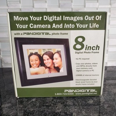 Pandigital DPF80-2 8 Inch Digital Picture Frame - Image 1 of 4