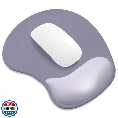 ITNRSIIET Ergonomic Gel Mouse Pad with Wrist Rest, Non-Slip, 9.5x8.2 in - Image 1 of 4