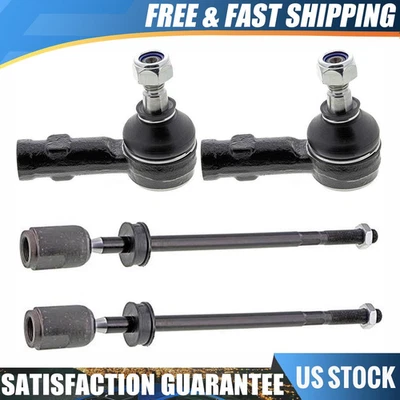 4 Mevotech Steering Tie Rod End Front For Volkswagen Cabriolet 1985 1986 1987 88 - Image 1 of 4