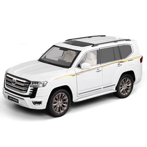 New 1/18 Toyota Land Cruiser LC300 Diecast Vehicle Model Car Toy Sound Light Gif - Picture 1 of 15