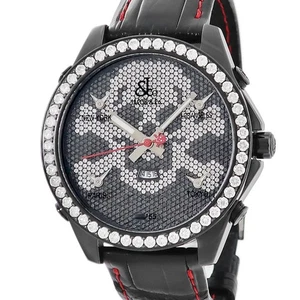 JACOB 5 Time Zone Skull Limited JC-SKULL9D Genuine Diamond Skeleton Skull - Picture 1 of 6