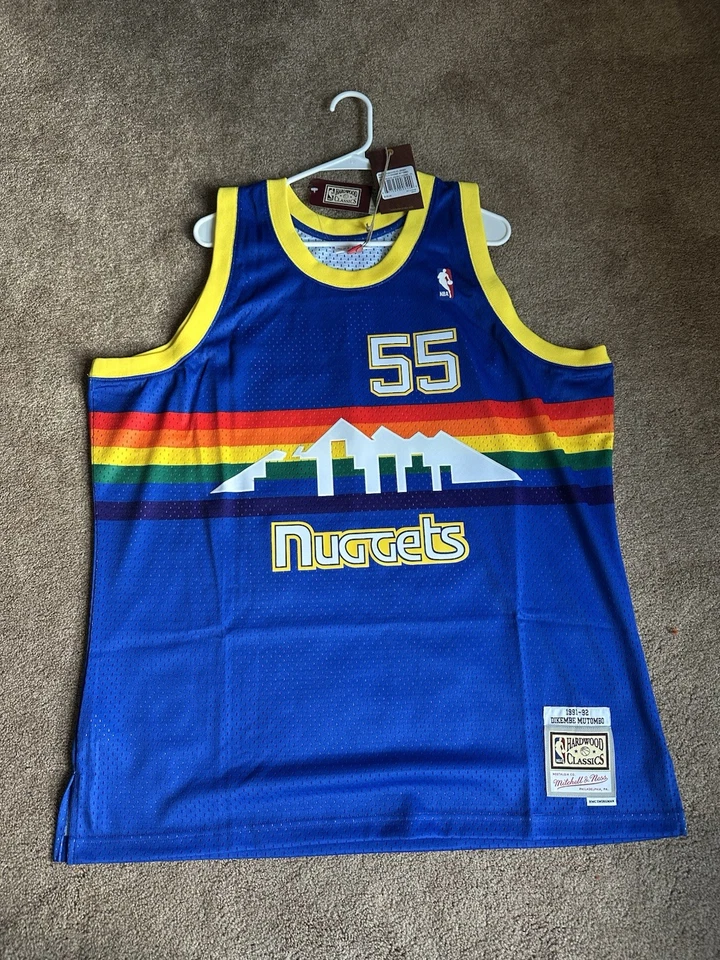 Mitchell & Ness Dikembe Mutombo Swingman Jersey Mens XXL New With Tags - Image 1 of 4