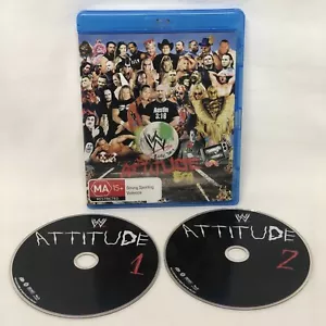 WWE The Attitude Era Blu Ray Volume 1 2012 Region B Austin Rock Foley Undertaker - Picture 1 of 8