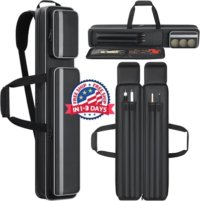 Estuche para tacos de billar 2x2, estuche para tacos de billar bolsa de palo de Foto 1 de 4