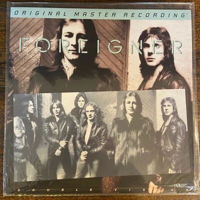 NEW, Sealed FOREIGNER ~ Double Vision ~ LP MoFi 180g Mobile Fidelity Vinyl MFSL Foto 1 de 2