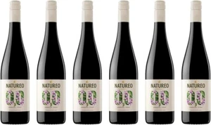 Natureo Alkoholfreier Rotwein NV, Alkoholfrei 0% Alkohol 75cl 6er Pack - Bild 1 von 3