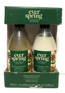 Ever Spring Cinnamon & Star Arise Hand Soap & Lotion Set Holiday Care Set NEW - Picture 1 of 2