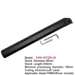 S40U-MTQNL16 40*350 mm orificio interior torno herramienta de torneado soporte barra perforadora para TNMG16 - Imagen 1 de 7