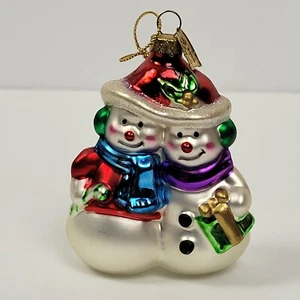 Vtg 2002~Thomas Pacconi Classics Snowman Snowmen Holiday Christmas Ornament - Picture 1 of 6