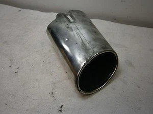 nn60967 Mercedes ROUND tip tailpipe pipe end exhaust extension OEM - Picture 1 of 4