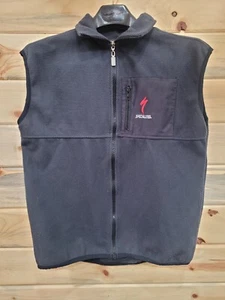 Specialized Half Zip Vest Medium Mens Red Cycling Bycicles - Picture 1 of 6