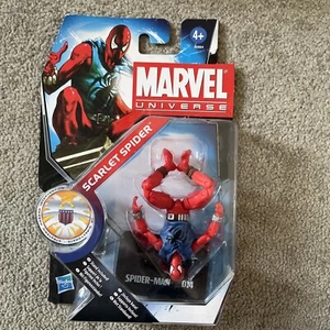 Marvel Universe Scarlet Spider Man 3.75" Action Figure Series 3 014 Rare New - Picture 1 of 5