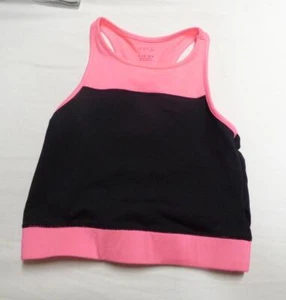 $24.00 Energie Active Juniors' Trixi Racerback sujetador deportivo, rosa/negro, XS - Imagen 1 de 6
