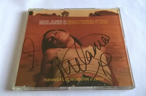 Melanie C Spice Girl Northern Star CD SIngle - Signed by Melanie C in 2000 Cover