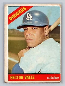 1966 Topps Hector Valle Los Angeles Dodgers Karte #314 - Bild 1 von 2